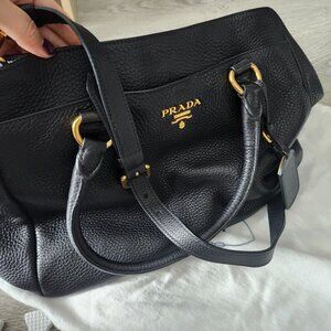 Prada large Vitello Daino Two-Way tote bag